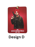 Sidhu Moosewala Hanger 5911 Punjabi Hanging Decor Car Rear Mirror Pendant ZZ19