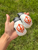 Khanda Boxing Gloves Car Rear View Mirror Hanging Singh Khalsa Pendant ZZ20 NEW