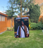Wooden Car Hanger Sidhu Moosewala 5911 Punjabi Rear View Mirror Pendant ZZ22 NEW