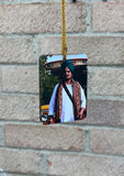 Wooden Car Hanger Sidhu Moosewala 5911 Punjabi Rear View Mirror Pendant ZZ22 NEW