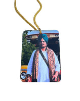 Wooden Car Hanger Sidhu Moosewala 5911 Punjabi Rear View Mirror Pendant ZZ22 NEW