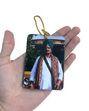 Wooden Car Hanger Sidhu Moosewala 5911 Punjabi Rear View Mirror Pendant ZZ22 NEW