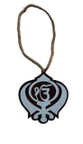Sikh Wooden Hanger Ik Onkar Khanda Design Car Rear View Mirror Pendant ZZ21 NEW