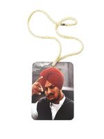 Wooden Car Hanger Sidhu Moosewala Punjabi Legend Rear View Mirror Pendant ZZ23