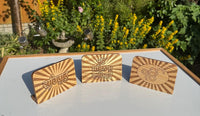 Wooden Sikh Stand Ik Onkar Satnam Waheguru Carved Design Singh Kaur Khalsa ZZ28
