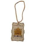 Sikh Car Hanger Wooden Golden Temple Sri Harmandir Sahib Ji Car Pendant ZZ36 NEW