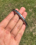 Stainless Steel Kara Smooth Round Thick Sikh Bangle Singh Kaur Kada Punjabi J22G