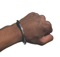 Stainless Steel Kara Smooth Round Thick Sikh Bangle Singh Kaur Punjabi Kada J22G