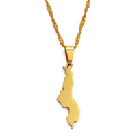 Anniyo Republic of Malawi Pendant & Necklaces African Countries Dziko la Malawi Jewelry @024121