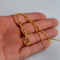 Anniyo Bermuda Map Pendant and Necklaces Trendy Gold Color Silver Color Virgineola Maps Jewelry #014321
