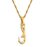 Anniyo Bermuda Map Pendant and Necklaces Trendy Gold Color Silver Color Virgineola Maps Jewelry #014321