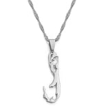 Anniyo Bermuda Map Pendant and Necklaces Trendy Gold Color Silver Color Virgineola Maps Jewelry #014321