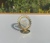 Sikh Car Stand Desktop Sun Apple Display Ik Onkar Khanda Singh Kaur Khalsa ZZ39