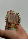Sikh Car Stand Desktop Sun Apple Display Ik Onkar Khanda Singh Kaur Khalsa ZZ39