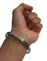 Sikh Kara Bahuta Karam Likhya Na Jae Kada Singh Kaur Khalsa Stainless Steel L6R Smooth Flat Bangle Sikhism Unisex Punjabi Karha