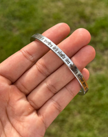 Sikh Kara Bahuta Karam Likhya Na Jae Kada Singh Kaur Khalsa Stainless Steel L6R Smooth Flat Bangle Sikhism Unisex Punjabi Karha