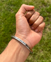 Sikh Kara Bahuta Karam Likhya Na Jae Kada Singh Kaur Khalsa Stainless Steel L6R Smooth Flat Bangle Sikhism Unisex Punjabi Karha