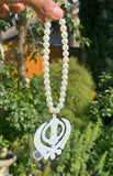 Sikh Khanda Hanger Car Rear Mirror Pendant Punjabi Mala Singh Kaur Khalsa ZZZ7