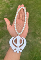 Sikh Khanda Hanger Car Rear Mirror Pendant Punjabi Mala Singh Kaur Khalsa ZZZ7