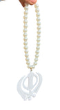 Sikh Khanda Hanger Car Rear Mirror Pendant Punjabi Mala Singh Kaur Khalsa ZZZ7