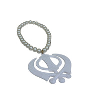 Sikh Khanda Hanger Car Rear Mirror Pendant Punjabi Mala Singh Kaur Khalsa ZZZ7