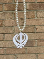 Sikh Khanda Hanger Car Rear Mirror Pendant Punjabi Mala Singh Kaur Khalsa ZZZ7