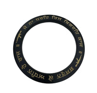Sikh Sarbloh Kara Pure Iron Black Shastran Ke Adheen Hai Raj Chakri Kada I22R