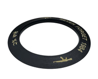 Sikh Sarbloh Kara Pure Iron Black Bangle 2% Wale Never Forget 84 Chakri Kada I21