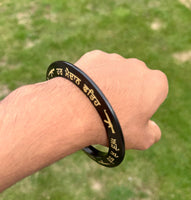 Sikh Sarbloh Kara Pure Iron Black Bangle Har Maidan Fateh Chakri Khalsa Kada I23