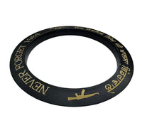 Sikh Sarbloh Kara Black Pure Iron Never Forget 84 Bhindranwale Khalsa Kada I24