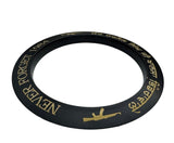 Sikh Sarbloh Kara Black Pure Iron Never Forget 84 Bhindranwale Khalsa Kada I24