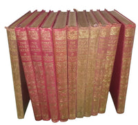 Antique Collection of 1913-29 Rudyard Kipling 19 Books Set Jungle Book Kim Rare Vintage Old Books Authentic Collectors Items Collector