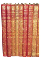 Antique Collection of 1913-29 Rudyard Kipling 19 Books Set Jungle Book Kim Rare Vintage Old Books Authentic Collectors Items Collector