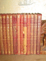 Antique Collection of 1913-29 Rudyard Kipling 19 Books Set Jungle Book Kim Rare Vintage Old Books Authentic Collectors Items Collector