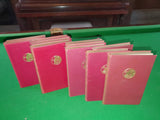 Antique Collection of 1913-29 Rudyard Kipling 19 Books Set Jungle Book Kim Rare Vintage Old Books Authentic Collectors Items Collector