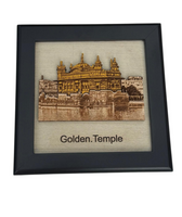 Sikh Photo Frame Golden Temple Sri Harmandir Sahib Wooden Wall Home Decor ZZZ10 Wood carved Darbar Saab Amritsar Swaran Mandir Sikhism New