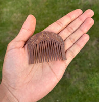 Sikh Wood Kanga Wooden Tahli Sheesham Comb Singh Kaur Khalsa Kakaar Kangha ZZZ8 New Handmade Hand Carved Design Kangaa Kangi Sikhism Unisex