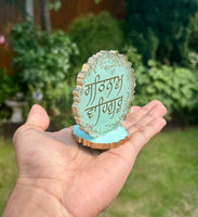 Sikh Desktop Stand Satnam Waheguru Home Decor Singh Kaur Khalsa Display ZZZ11
