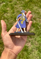 Wooden Car Stand Baba Deep Singh Ji Desktop Home Decor Display Sikh Khalsa ZZZ14