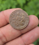 Sikh Guru Gobind Singh Ji Antique Mool Mantar Token Coin Khalsa Coinage Rare GGR2 Vintage Old Historical coin