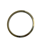 Brass Kara Gold Look Sikh Khalsa Kada Punjabi Bracelet Singh Kaur Unisex Bangle T24R