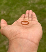 Pure Copper Ring Evil Eye Protection Amulet Nazar Good Luck Chala Hindu Sikh i27R Shield Challa Mundri Tamba Positive Vibes energised