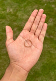 Pure Copper Ring Evil Eye Protection Amulet Nazar Good Luck Chala Hindu Sikh i27R Shield Challa Mundri Tamba Positive Vibes energised