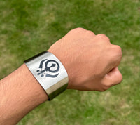 Sikh Warrior Kara Ik Onkar Khanda Bracelet Bangle Taksali Nihang Khalsa Kada i29