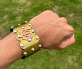 Sikh Warrior Kara Ik Onkar Khanda Bracelet Bangle Taksali Nihang Khalsa Kada i29