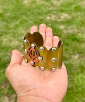 Sikh Warrior Kara Ik Onkar Khanda Bracelet Bangle Taksali Nihang Khalsa Kada i29