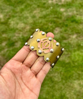 Sikh Warrior Kara Ik Onkar Khanda Bracelet Bangle Taksali Nihang Khalsa Kada i29