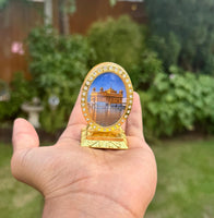 Sikh Car Stand Golden Temple Harmandir Sahib Baba Nanak Home Vehicle Decor RRRE