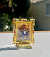 Sikh Car Stand Baba Deep Singh Golden Temple Baba Nanak Home Vehicle Decor RRRC