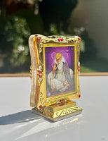 Sikh Car Stand Baba Deep Singh Golden Temple Baba Nanak Home Vehicle Decor RRRC